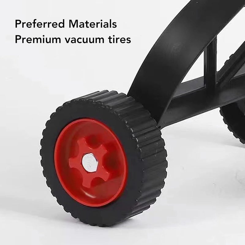 Topyond String Trimmer Wheel Attachment, Auxiliary Support Wheels Kit for Weed Eater Brush Cutter, Quick Installation Lawn Trimmer Accessories with ABS Material, Gardening Tools - Image 4